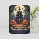 スペクタキュラー！お化け屋敷パーティー 招待状 (スタンド正面)