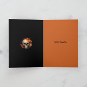 スペクタキュラー スカルズ、5"×7" 折りたたみ式グリーティングカード カード (内部)