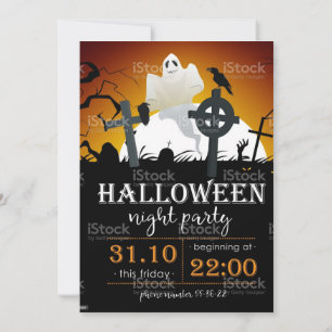 スペクタキュラー ダーク ハウント ハウス ハロウィン パーティー 招待状