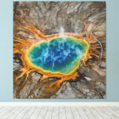 スペクタブルグランドプリズマティック春 キャンバスプリント (インサイチュ (ウッドフロア))