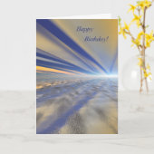 スペクタブルサンライズアートハッピーバースデーカード カード (黄色い花)