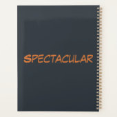 スペクタブルジャンピングドルフィンカレンダープランナー プランナー手帳 (裏面)