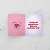 スペクタブルバレンタインデーのカード カード (内部)