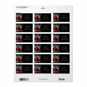 スペクタブルレッドバーンエイブリラベル ラベル (フルシート)