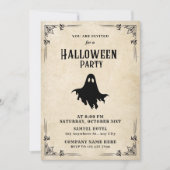 スペクタークラシックパーティーハロウィーン 招待状 (正面)