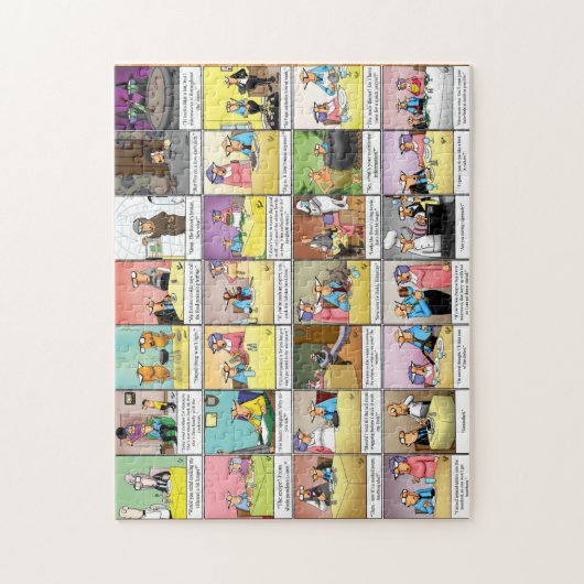 スペクチクおもしろいル料理ユーモアパズル ジグソーパズル (縦)