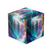 スペクトラムウォーターフォールレインボー フォトキューブ (裏面アングル)
