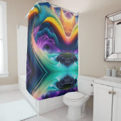 スペクトラムウォーターフォール4 シャワーカーテン (インサイチュ)