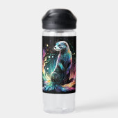 スペクトラムエッジ: Otters Glow ウォーターボトル (背面)