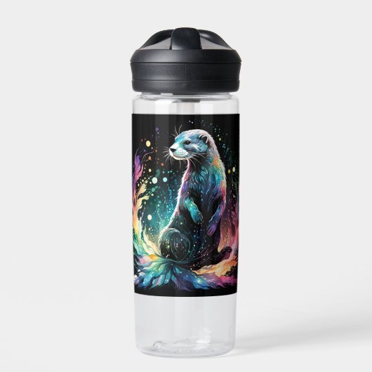 スペクトラムエッジ: Otters Glow ウォーターボトル (正面)