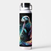 スペクトラムエッジ： Otters Glow ウォーターボトル (背面)