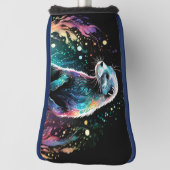 スペクトラムエッジ: Otters Glow ゴルフヘッドカバー (回転90)