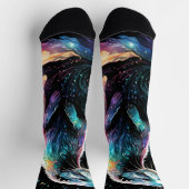 スペクトラムエッジ： Otters Glow ソックス (上部)