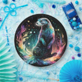 スペクトラムエッジ: Otters Glow ペーパープレート (パーティー)