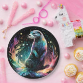 スペクトラムエッジ: Otters Glow ペーパープレート (パーティー)