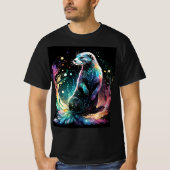 スペクトラムエッジ： Otters Glow Tシャツ (正面)