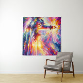 スペクトラムビーコン：万華鏡のライトハウスビスタ タペストリー (インサイチュ(横))