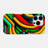 スペクトラム・サージ iPhoneケース (裏面横)
