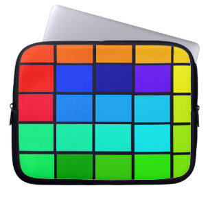 スペクトルのカラフル1は柔らかいラップトップのiPadの場合をファスナー ラップトップスリーブ