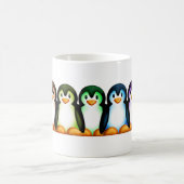 スペクトルのペンギン コーヒーマグカップ (中央)