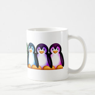 スペクトルのペンギン コーヒーマグカップ