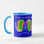 スペクトルのマグを祝って下さい マグカップ (左)