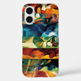 スペクトルの守護者たち: ダイナミックエッセンス iPhone 16ケース