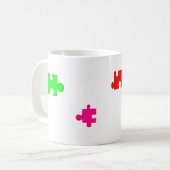 スペクトルの心の素晴らしくユニークな才能 コーヒーマグカップ (正面左)