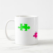 スペクトルの心の素晴らしくユニークな才能 コーヒーマグカップ (左)