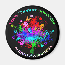 スペクトルの自閉症の木 マグネット