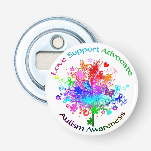 スペクトルの自閉症の木 栓抜き (正面)