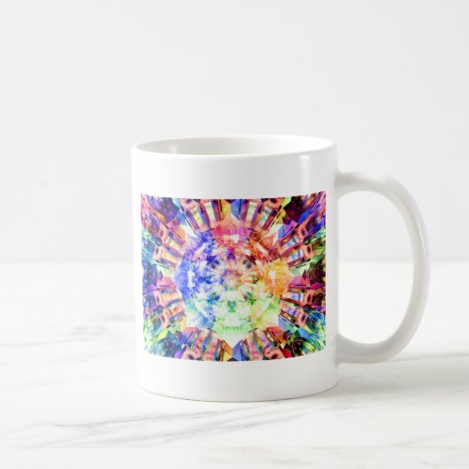 スペクトルフラクタル コーヒーマグカップ (右)