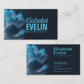 スペクトル光が透明ju6877を照らす 名刺 (正面/裏面)