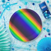 スペクトル太陽の対角線 ペーパープレート (パーティー)