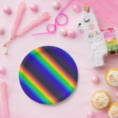 スペクトル太陽の対角線 ペーパープレート (パーティー)