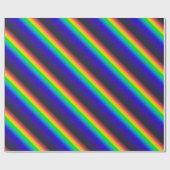 スペクトル太陽の対角線 ラッピングペーパー (フラット)