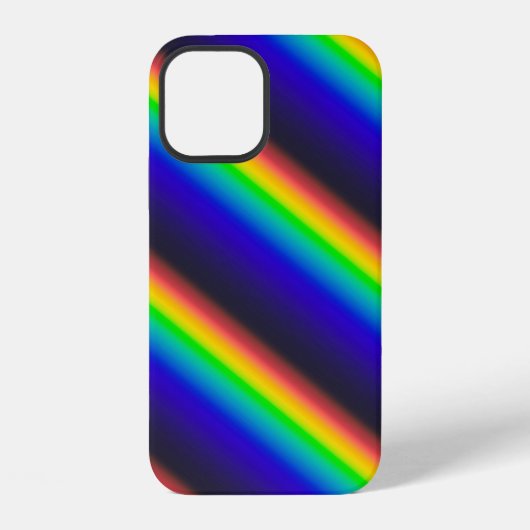スペクトル太陽の対角線 iPhoneケース (裏面)