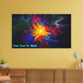 スペクトル太陽の キャンバスプリント (インサイチュ (リビング))