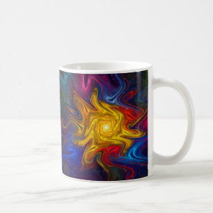 スペクトル太陽の コーヒーマグカップ
