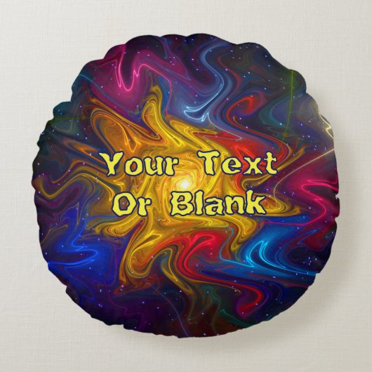 スペクトル太陽の ラウンドクッション (正面)