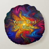 スペクトル太陽の ラウンドクッション (裏面)