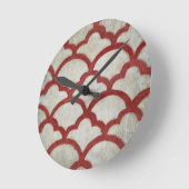 スペクトル対称性VII ラウンド壁時計 (傾斜)