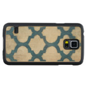 スペクトル対称II CarvedメープルGalaxy S5スリムケース (正面(横))