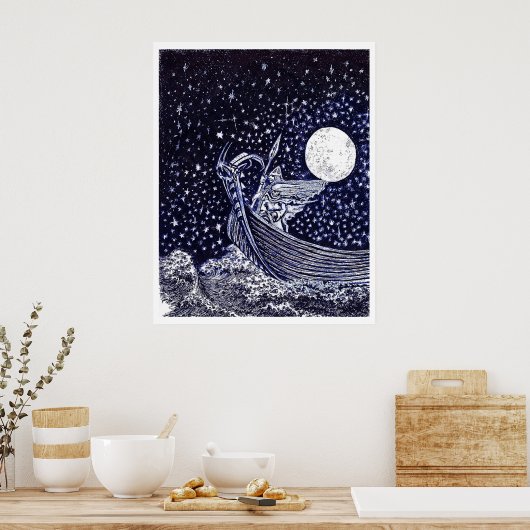 スペクトル探索 ポスター (キッチン)