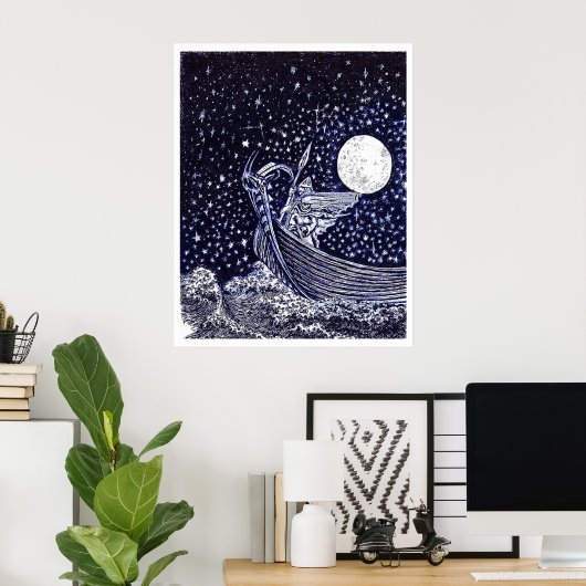 スペクトル探索 ポスター (ホームオフィス)