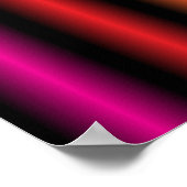 スペクトル点々のある ポスター (角)