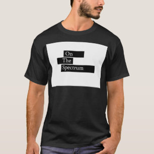 スペクトル自閉症デザインで Tシャツ