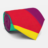 「スペクトル・シフト：生き生きとした抽象化」 ネクタイ (ロール)