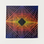 スペクトル(虹) タペストリー (正面(横))