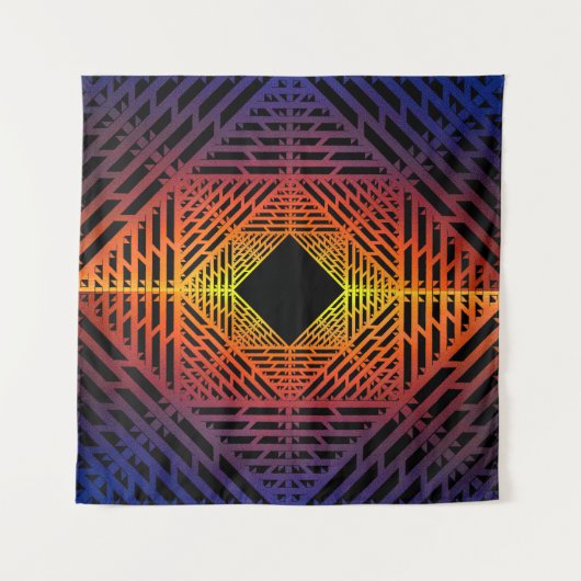 スペクトル(虹) タペストリー (正面(横))